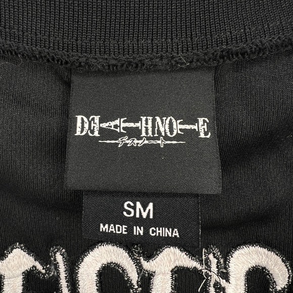 Death Note Ryuk Anime Graphic Tank Top Men S Black Manga Streetwear Embroidered - Picture 5 of 10